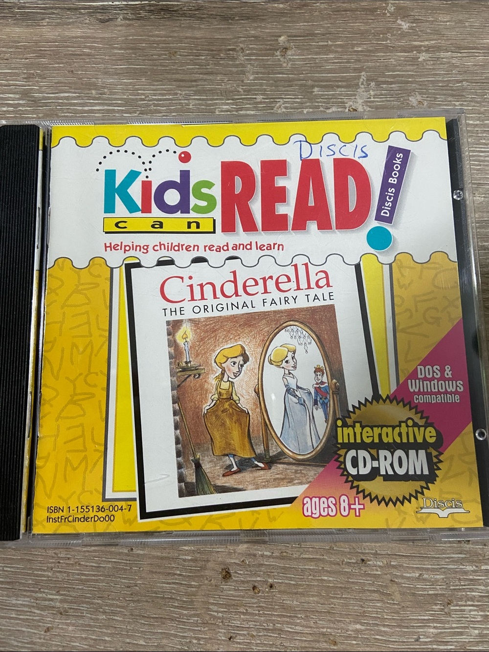 Kids Can Read Cinderella The Original Fairy Tale PC CD